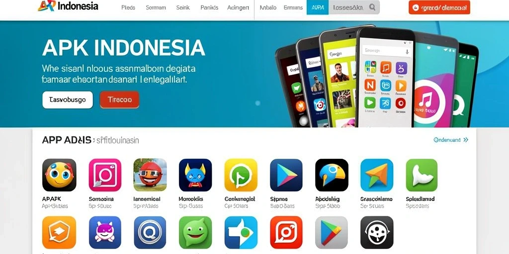 Tampilan awal yang menarik dan interaktif.