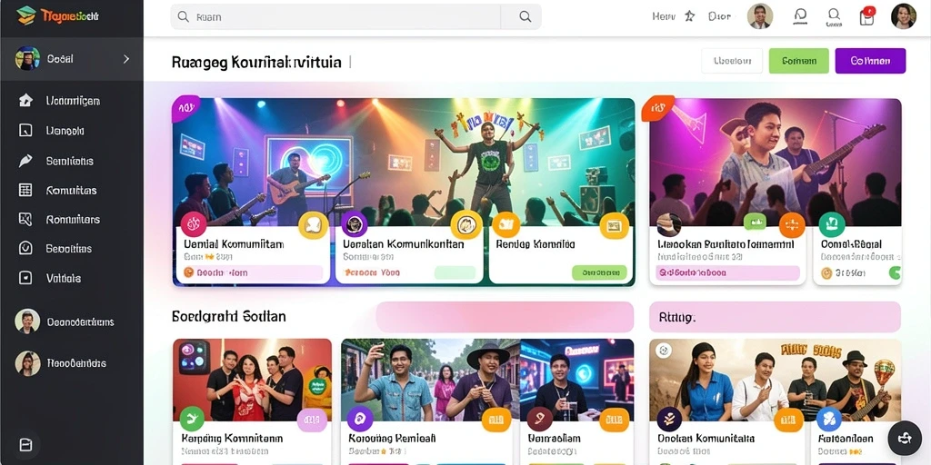 Tampilan antarmuka yang menarik dan mudah digunakan.