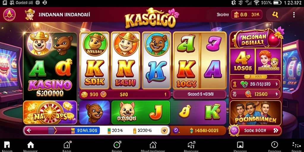 Screenshot menunjukkan tampilan grafis yang menawan.