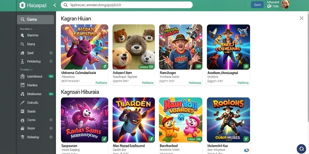 Tampilan grafis yang menakjubkan dalam petualangan.