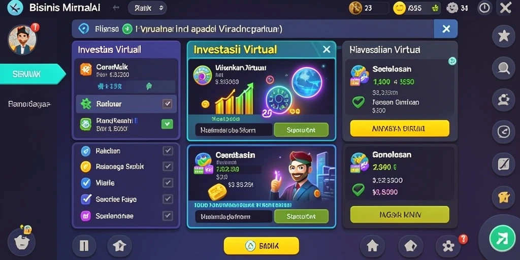 Tampilan antarmuka yang modern dan menarik.