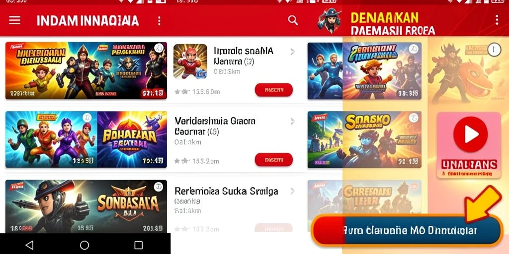 Tangkapan layar menunjukkan karakter utama dalam aksi.