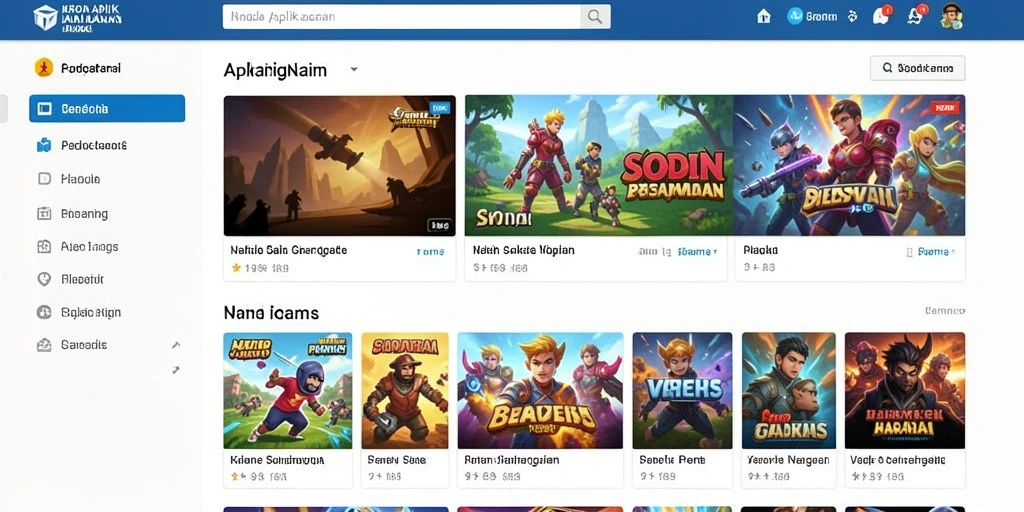 Tampilan antarmuka GEMS365 yang menarik dan intuitif.