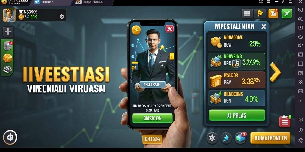 Tangkapan layar menunjukkan grafis menarik dari permainan.