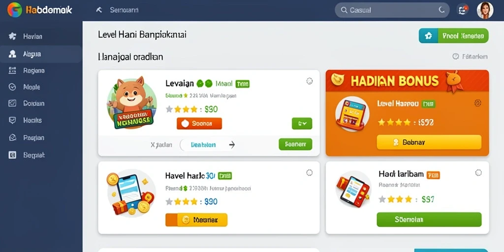 Tampilan antarmuka yang menarik dan mudah dinavigasi.