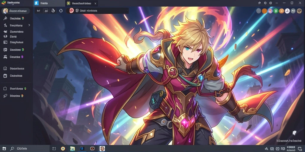 Screenshot menampilkan grafik berkualitas tinggi saat bermain.