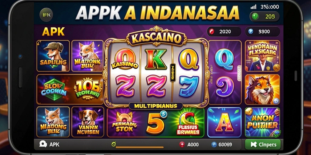 Screenshot 1 menunjukkan tampilan antarmuka utama PLAYWIN.