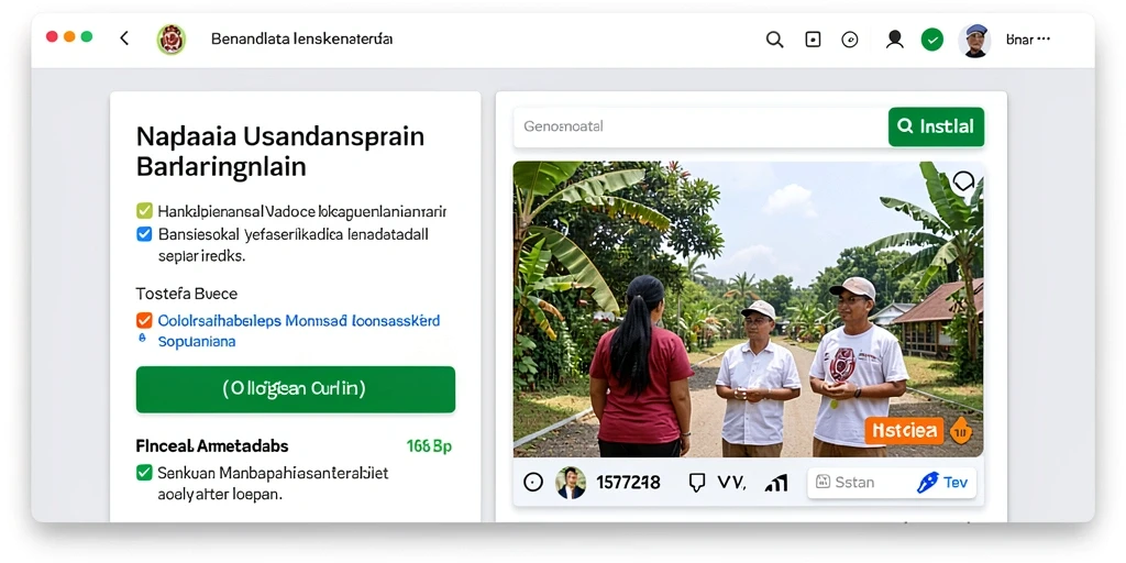 Tangkapan layar menunjukkan karakter utama dalam petualangan.