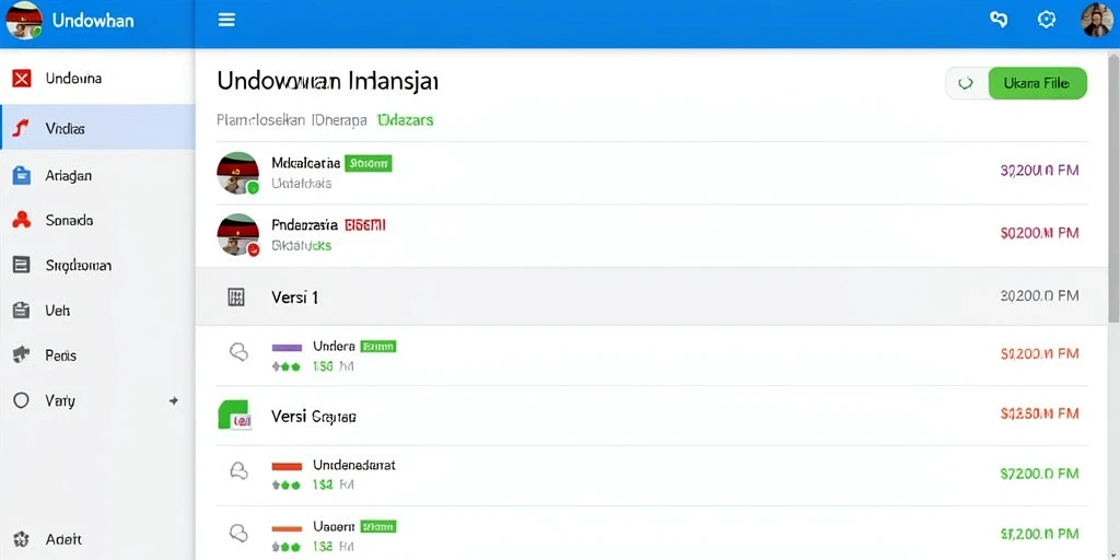 Tampilan awal RPWIN yang menarik dan user-friendly.