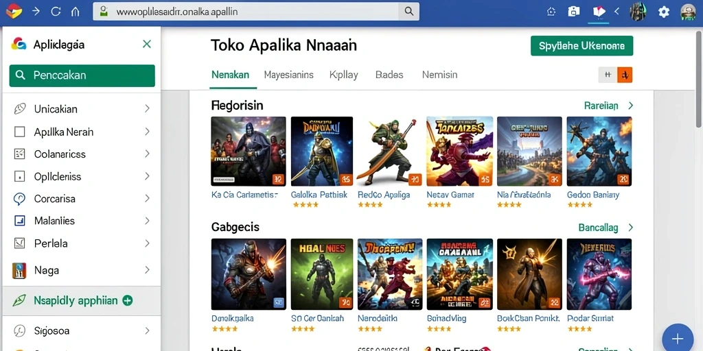 Tampilan antarmuka yang intuitif dan mudah digunakan.